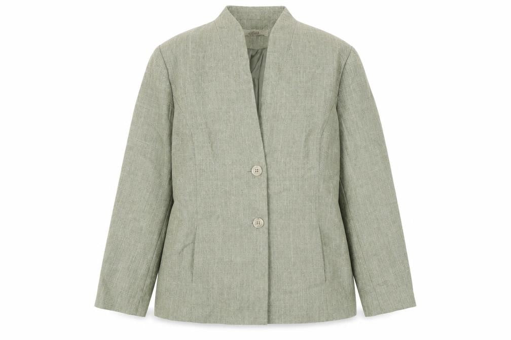 Classics Womens Green Jacket Size 16 Button