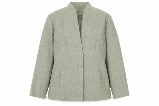 Classics Womens Green Jacket Size 16 Button