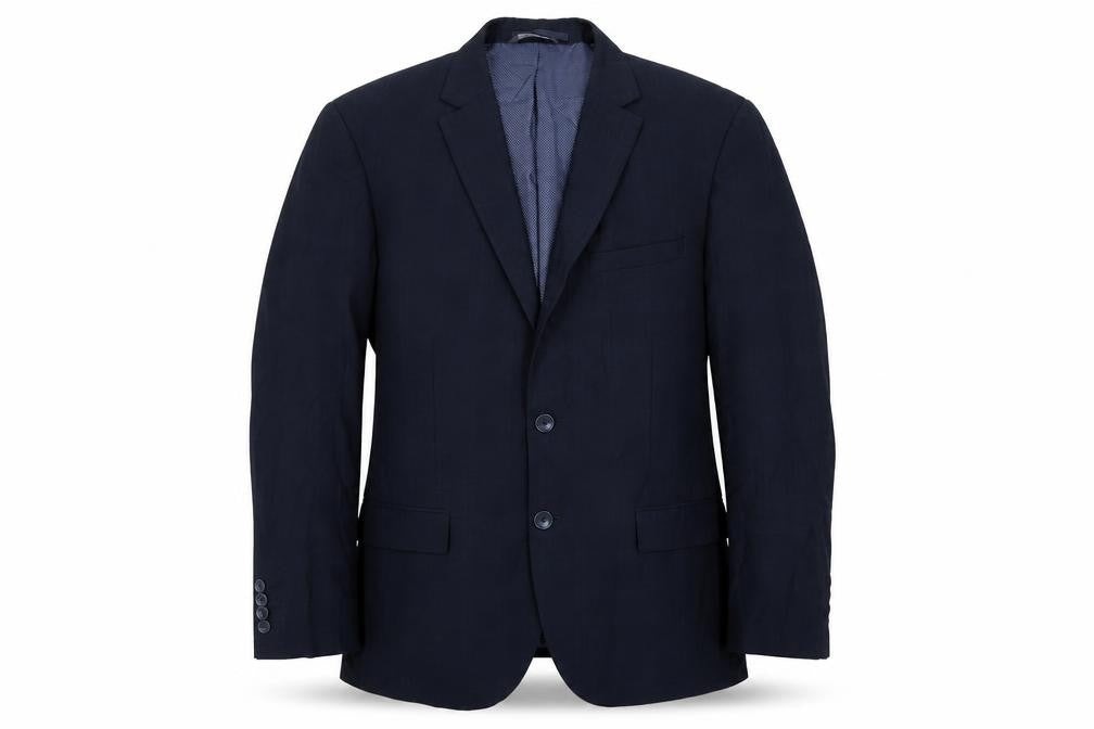 Marks & Spencer Mens Blue Gilet Jacket Size 40 Button
