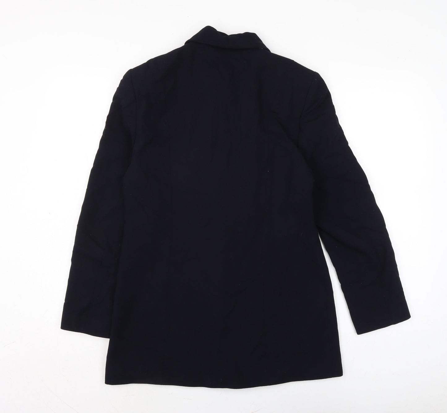Marks and Spencer Womens Blue Jacket Size 12 Button