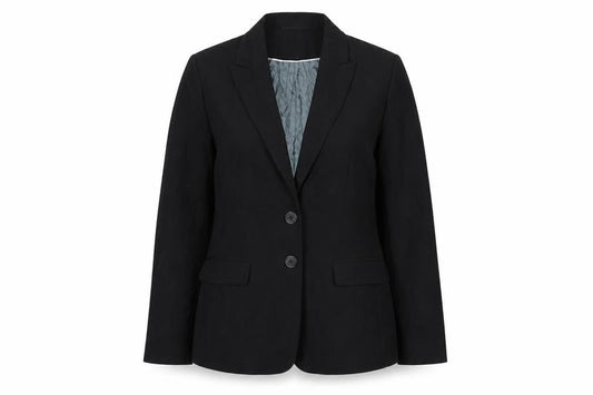 Next Womens Black Jacket Size 12 Button