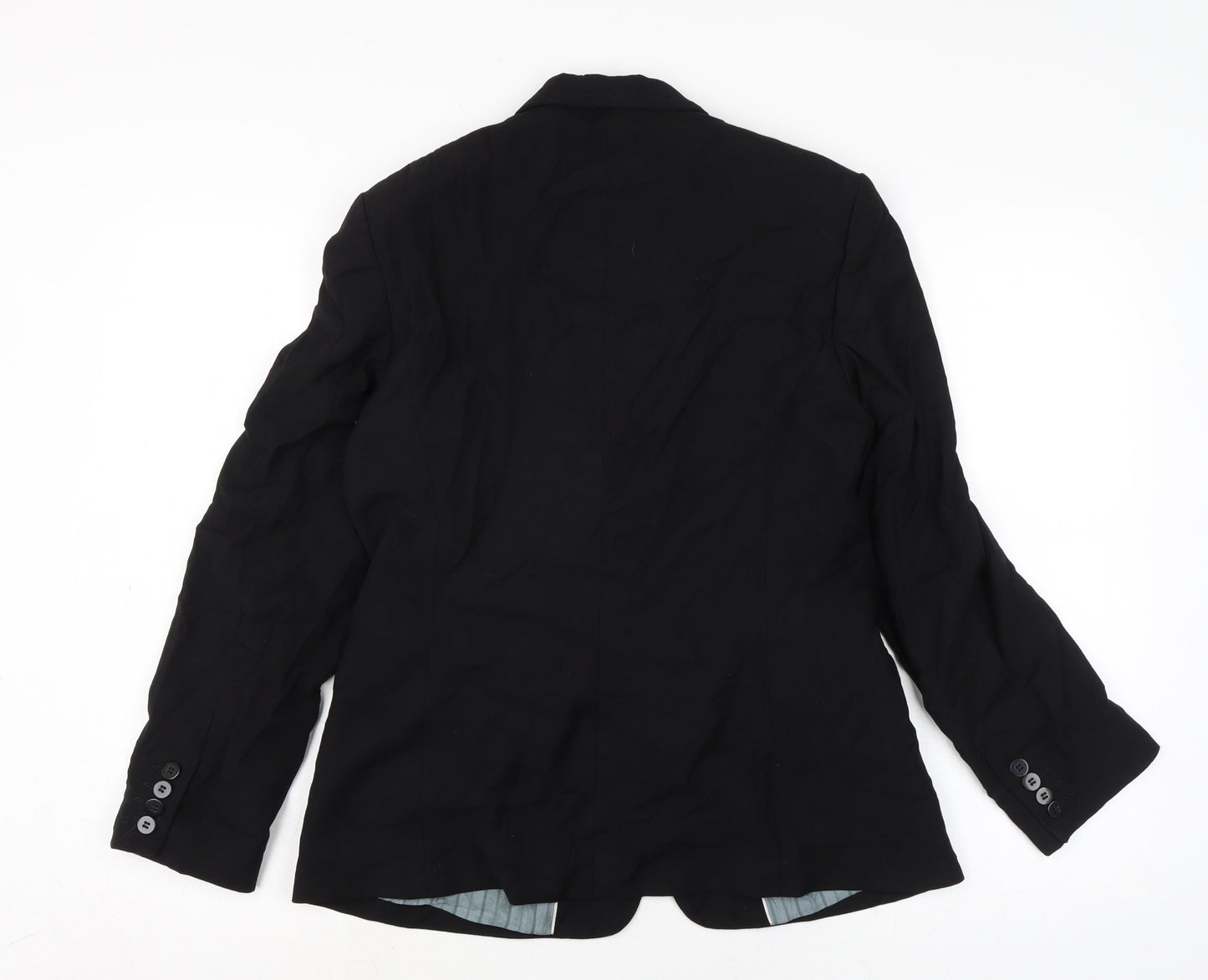 NEXT Womens Black Jacket Size 12 Button