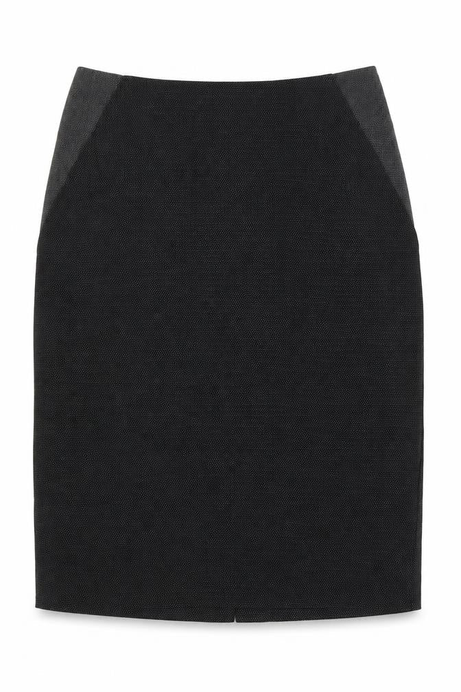 NEXT Womens Grey Polyester Straight & Pencil Skirt Size 6 Zip