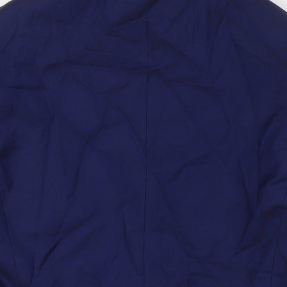 Next Mens Blue Wool Jacket Suit Jacket Size 38 Regular