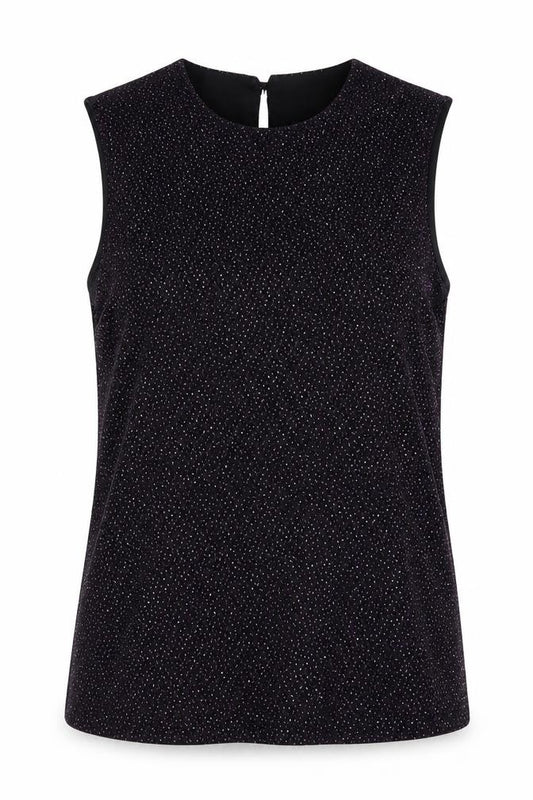 Dorothy Perkins Womens Black Polyester Basic T-Shirt Size 10 Round Neck