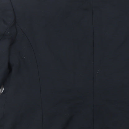 Marks & Spencer Womens Black Jacket Blazer Size 12 Button