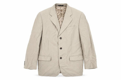BHS Mens Beige Lyocell Jacket Suit Jacket Size 40 Regular