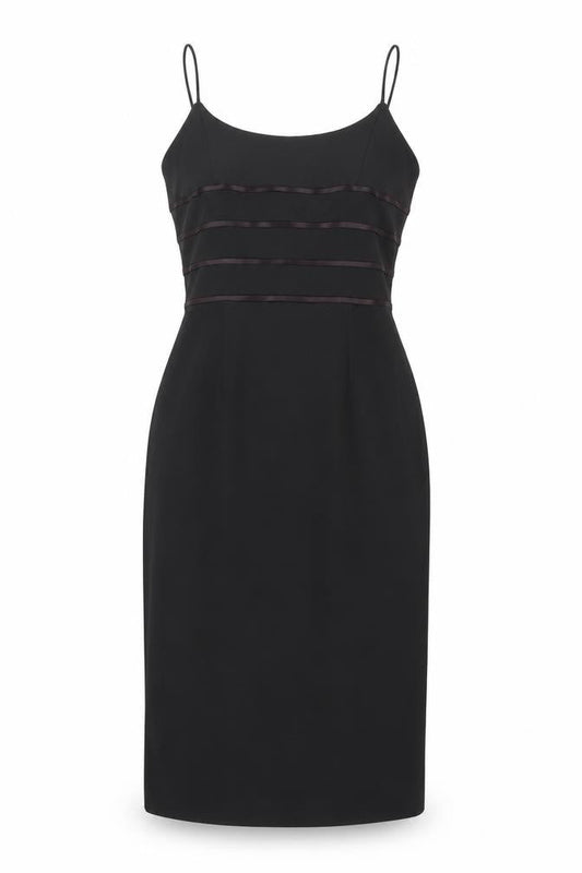 Principles Womens Black Polyester Sheath Size 12 Roll Neck Zip - Lined