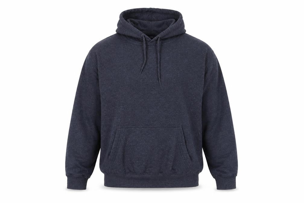 Bakaruda Mens Grey Cotton Pullover Hoodie Size M