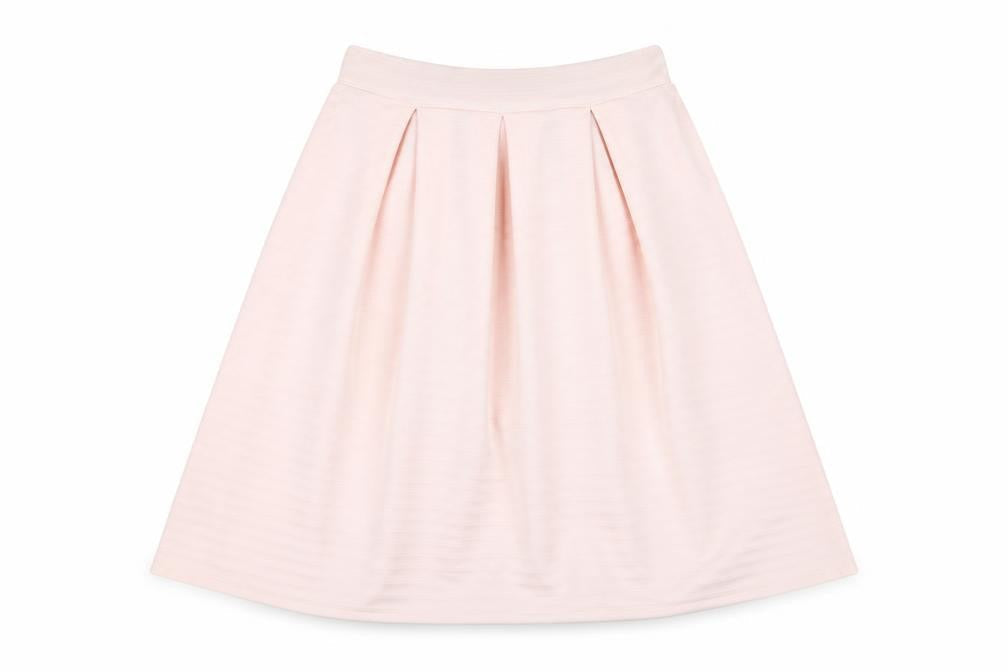 Miss Selfridge Womens Pink Polyester A-Line Skirt Size 8