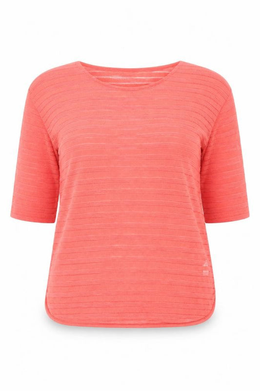NEXT Womens Pink Polyester Basic Blouse Size 12 Round Neck