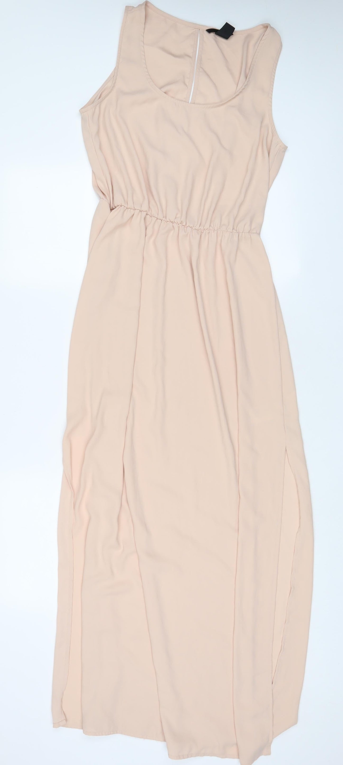 H&M Womens Pink Polyester A-Line Size 12 Scoop Neck Pullover