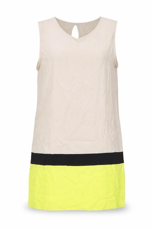 PINKO Womens Multicoloured Viscose A-Line Size 8 Scoop Neck Pullover