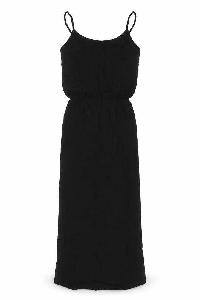 River Island Womens Black Viscose A-Line Size 8 Scoop Neck Pullover