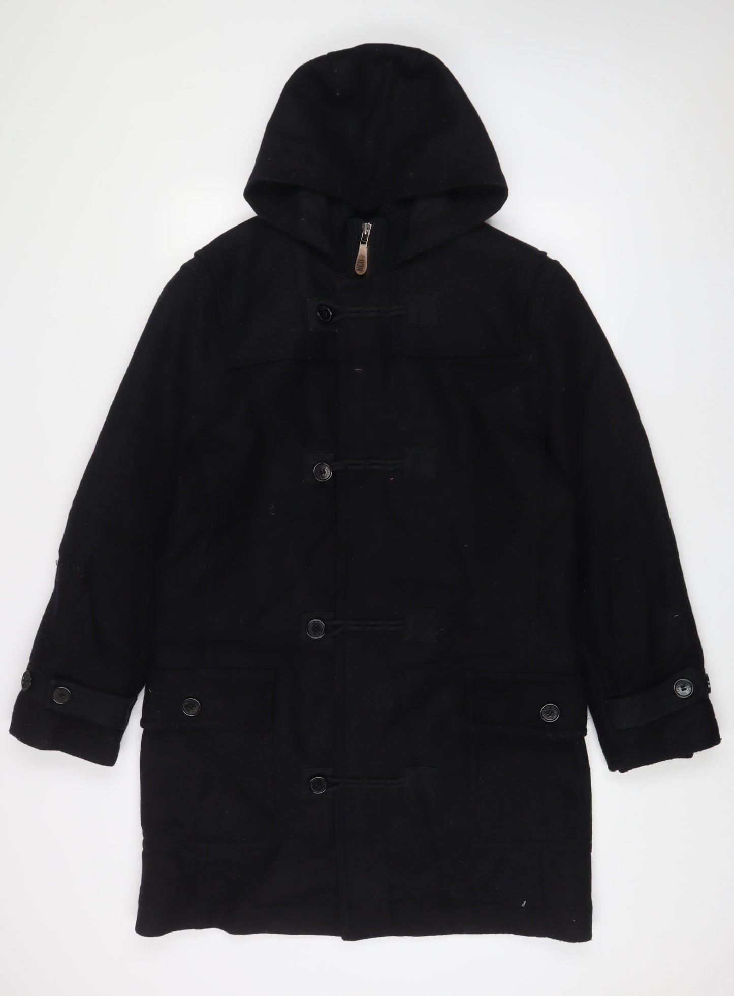 Debenhams Mens Blue Jacket Coat Size M Zip - Pockets