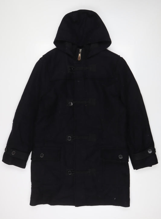 Debenhams Mens Blue Jacket Coat Size M Zip - Pockets