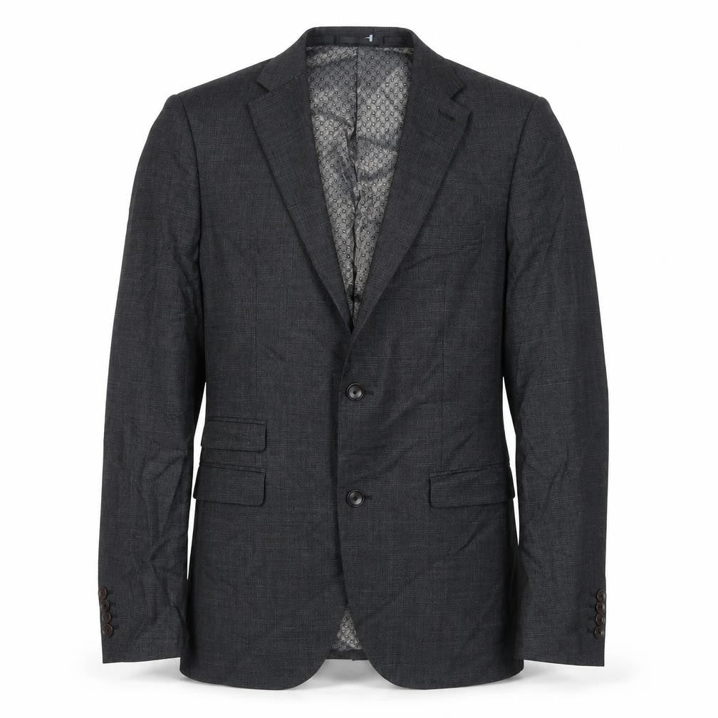 NEXT Mens Grey Wool Jacket Suit Jacket Size 38 Regular