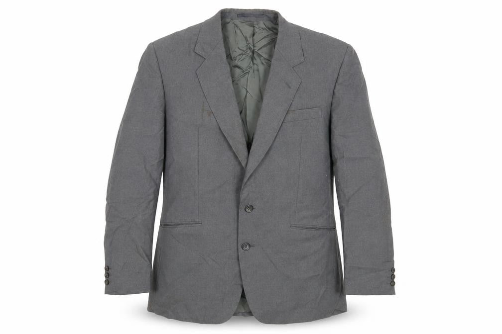 House of Fraser Mens Grey Wool Jacket Suit Jacket Size 42 Regular