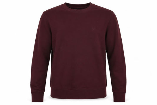 American Eagle Mens Red Cotton Pullover Sweatshirt Size L