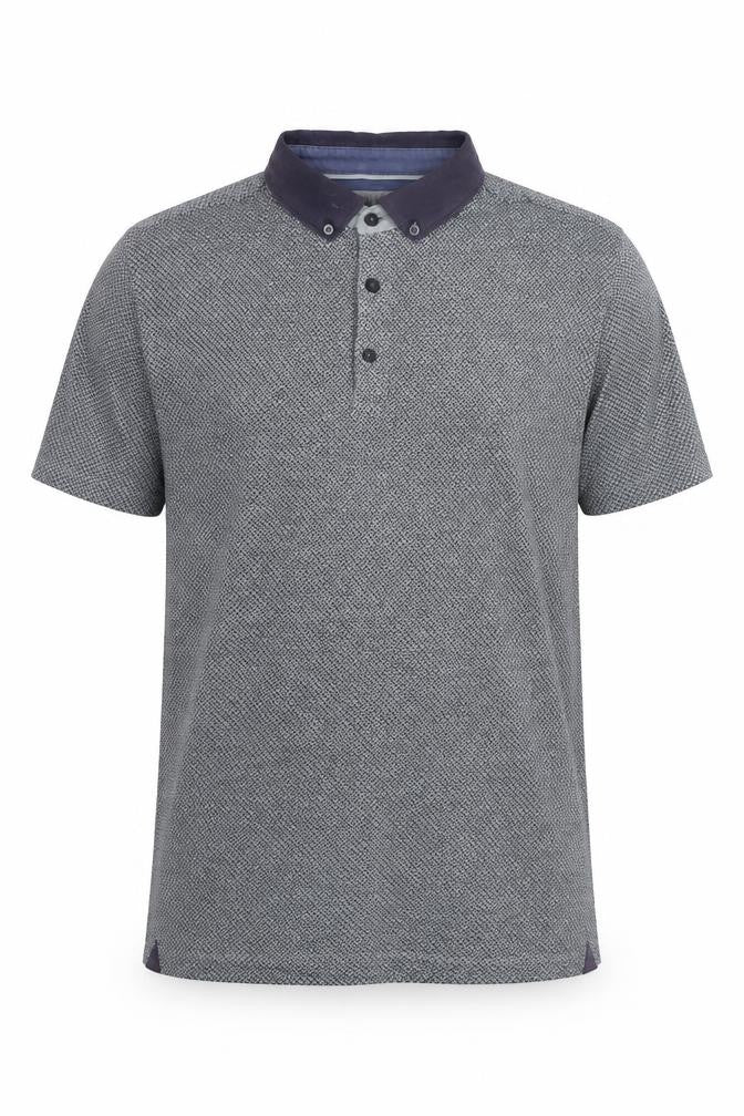 Marks & Spencer Mens Blue Cotton T-Shirt Size M Collared