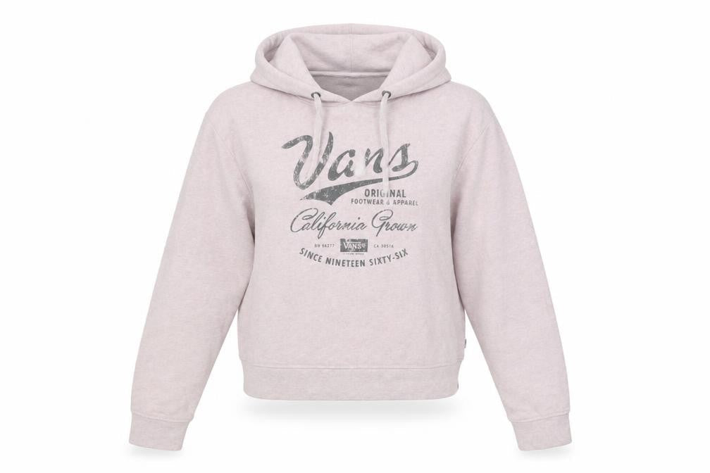 VANS Womens Pink Cotton Pullover Sweatshirt Size XS - Pale Pink