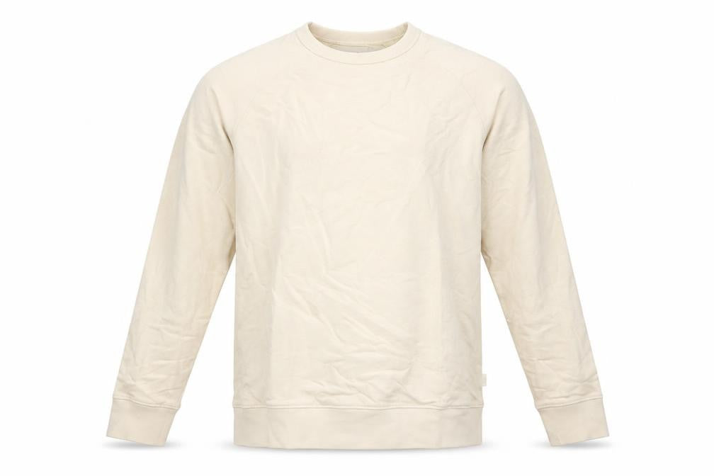 Marks & Spencer Mens Beige Cotton Pullover Sweatshirt Size M