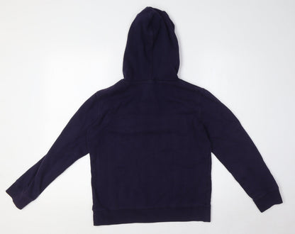Gap Womens Blue Cotton Pullover Hoodie Size XS