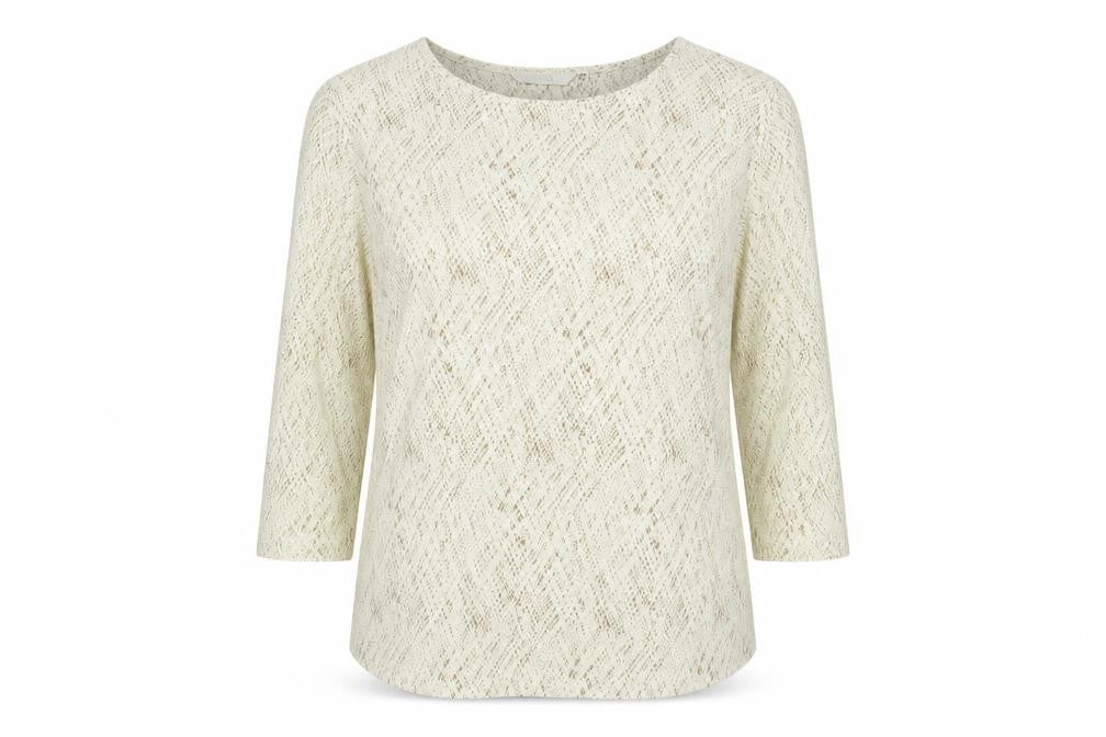 Marks & Spencer Womens Beige Polyester Basic Button-Up Size 18 Round Neck