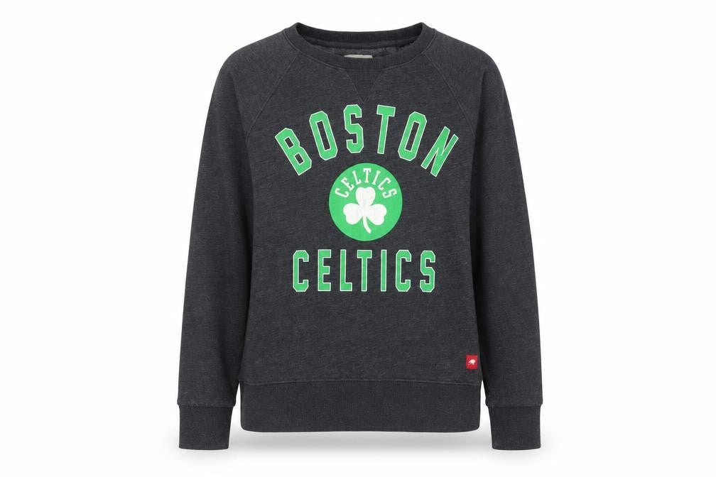 Sportique Womens Grey Cotton Pullover Sweatshirt Size S Pullover - Boston