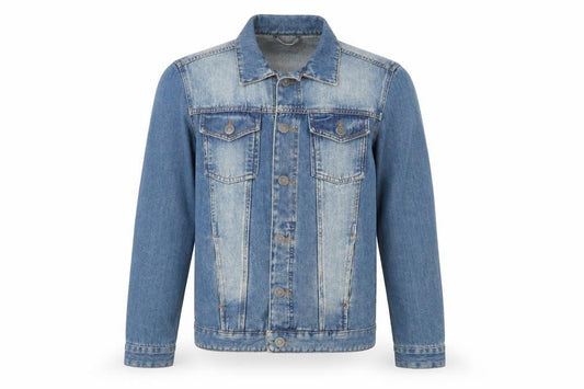 Brave Soul Mens Blue Jacket Size L Button