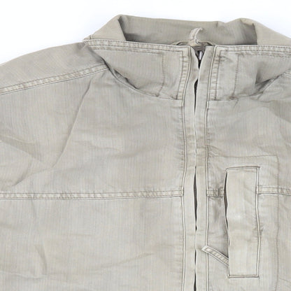 Next Mens Green Jacket Size L Zip