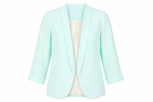 New Look Womens Green Jacket Blazer Size 8 - Open