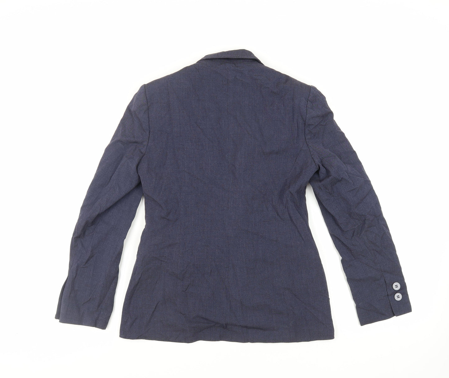 NEXT Womens Blue Jacket Blazer Size 6 Button