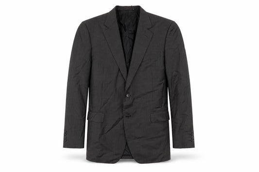 Canali Mens Brown Viscose Jacket Suit Jacket Size 42 Regular