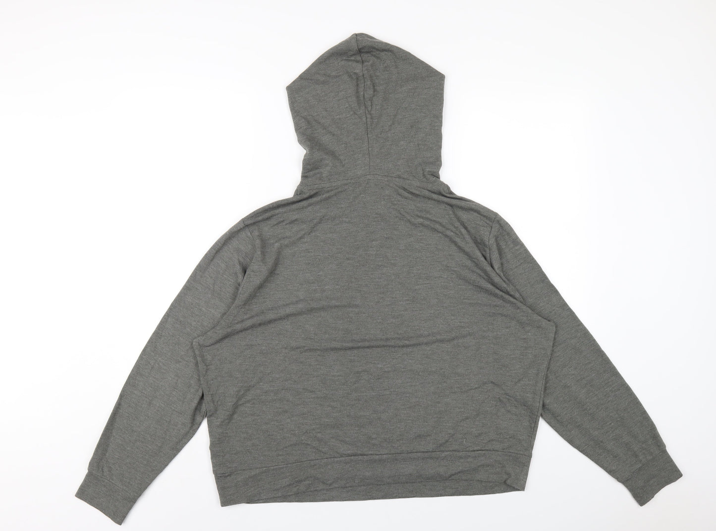 Marks and Spencer Womens Green Polyester Pullover Hoodie Size L Pullover