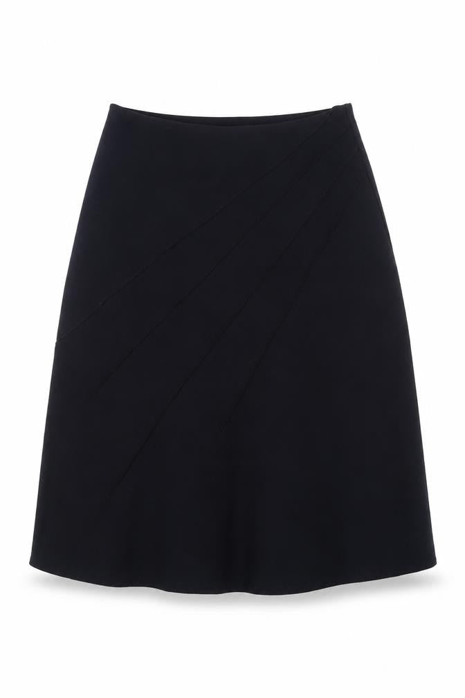 Marks & Spencer Womens Blue Polyester A-Line Skirt Size 10