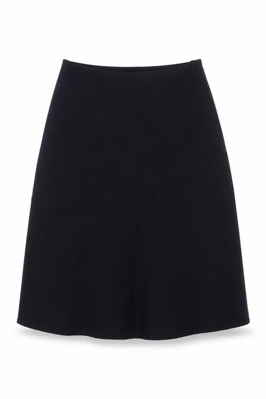 Marks & Spencer Womens Blue Polyester A-Line Skirt Size 10