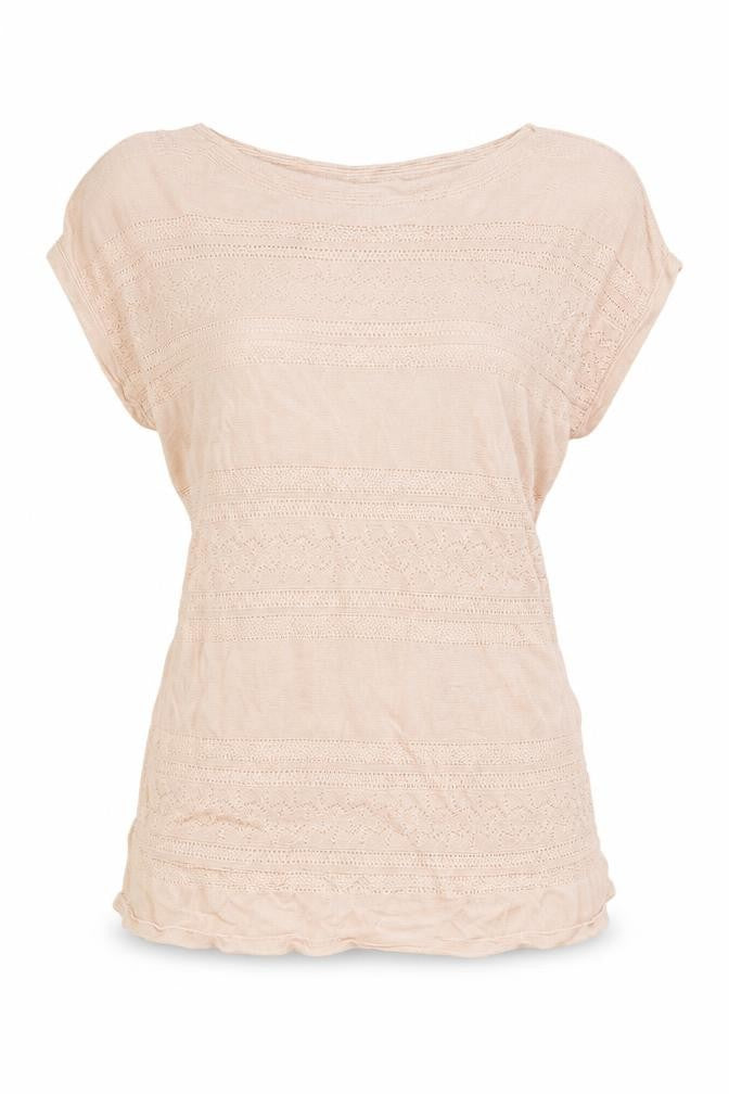 Gap Womens Pink Round Neck Viscose Pullover Jumper Size M
