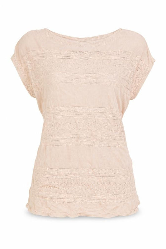 Gap Womens Pink Round Neck Viscose Pullover Jumper Size M