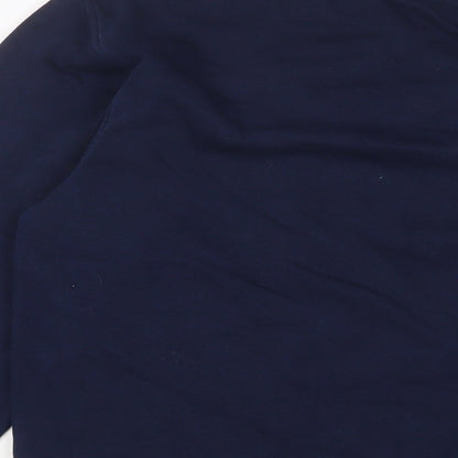 Kiabi Mens Blue Cotton Pullover Sweatshirt Size S