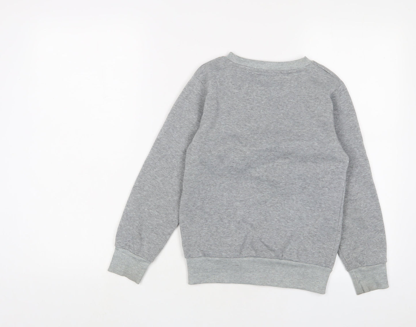 Keyiqi Boys Grey Cotton Pullover Sweatshirt Size 6 Years Pullover