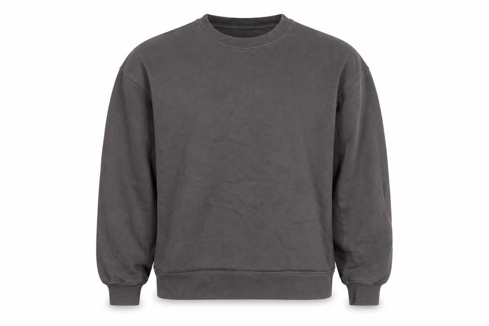 Topshop Womens Grey Cotton Pullover Sweatshirt Size S Pullover