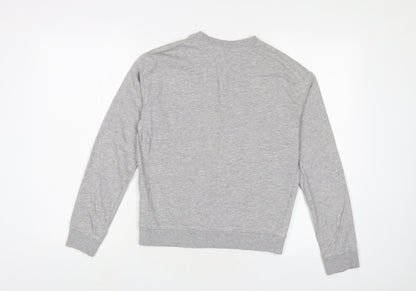 H&M Womens Grey Cotton Pullover Sweatshirt Size XS Pullover - NASA