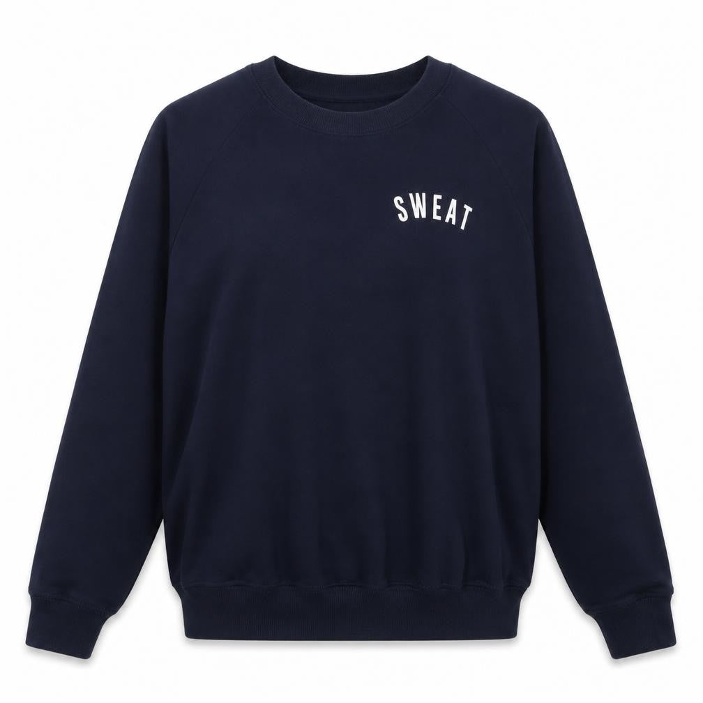 Bershka Womens Blue Cotton Pullover Sweatshirt Size S Pullover - Sweat