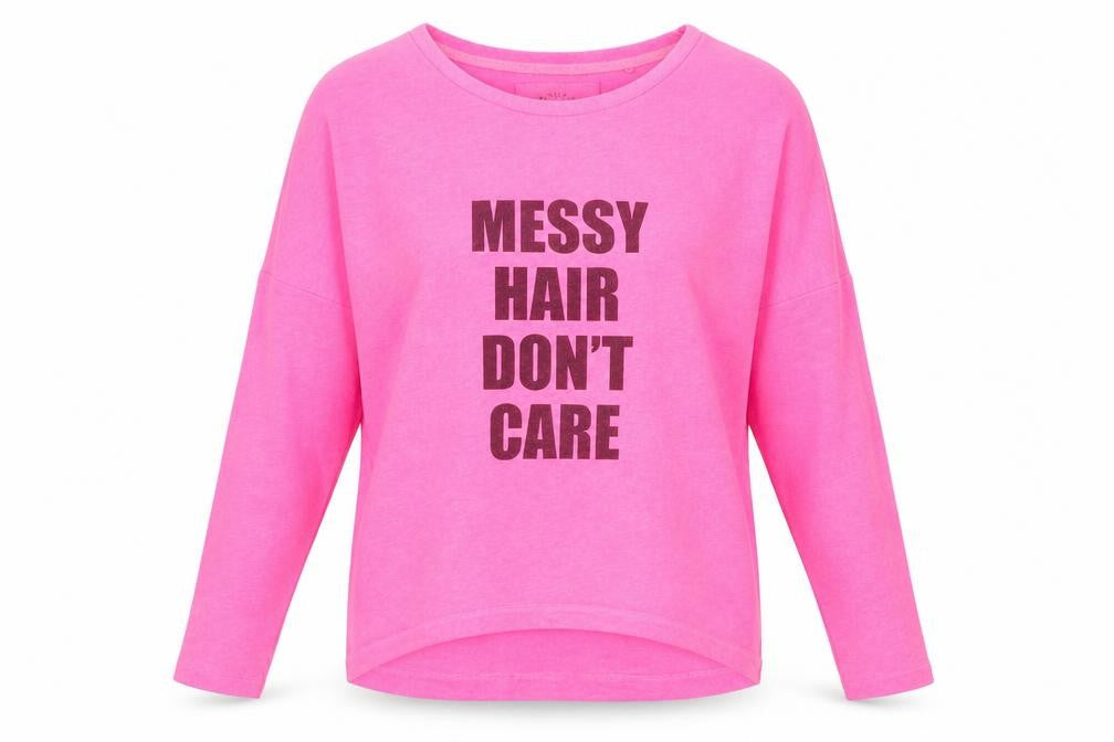 Boux Avenue Womens Pink Polyester Pullover Sweatshirt Size 8 Pullover - 8/10