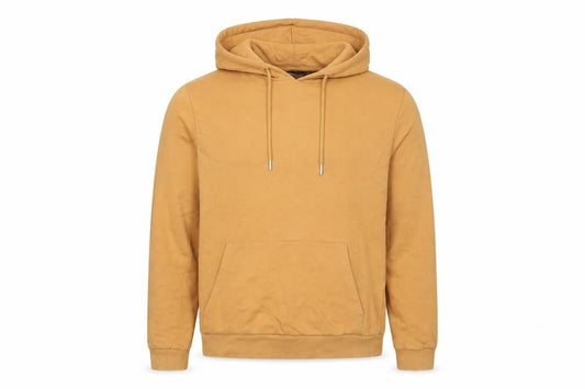 ASOS Mens Brown Cotton Pullover Hoodie Size M