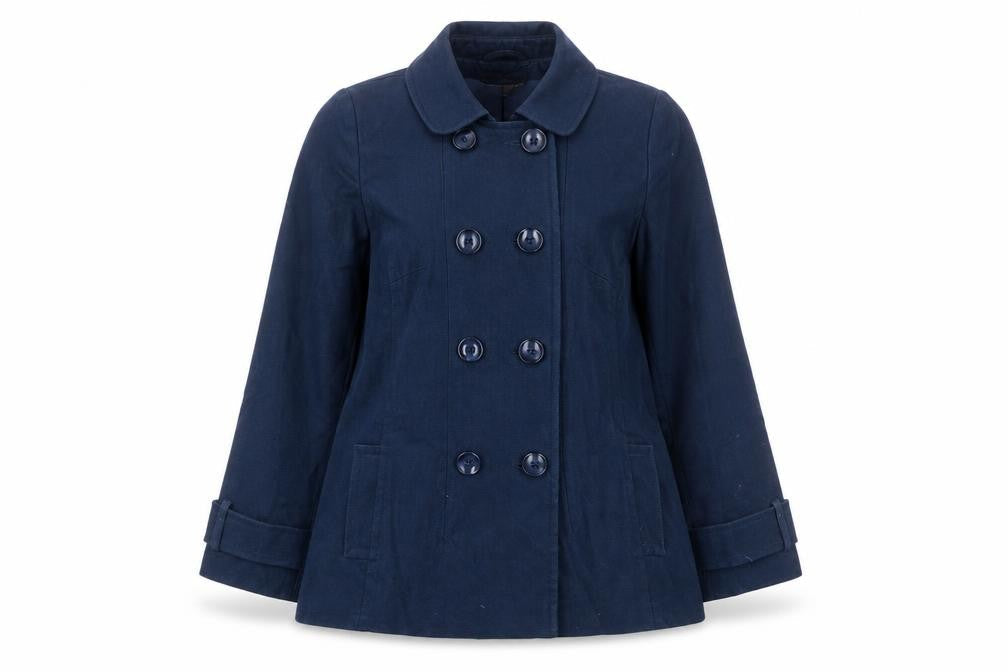 Limited Collection Womens Blue Jacket Size 16 Button