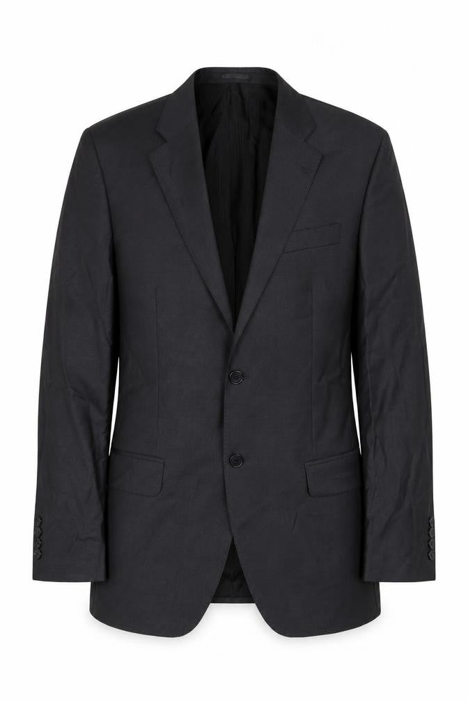 Lanificio Mens Grey Wool Jacket Suit Jacket Size 38 Regular