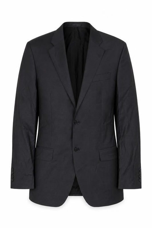 Lanificio Mens Grey Wool Jacket Suit Jacket Size 38 Regular