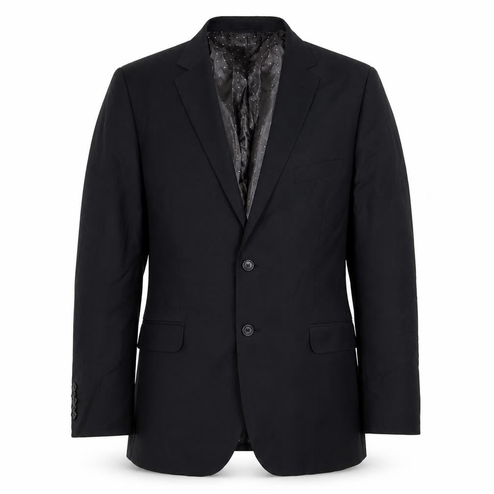 Anagre Mens Grey Polyester Jacket Suit Jacket Size 44 Regular